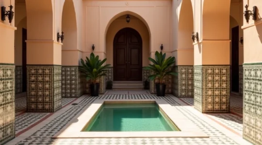 traditionelles Riad